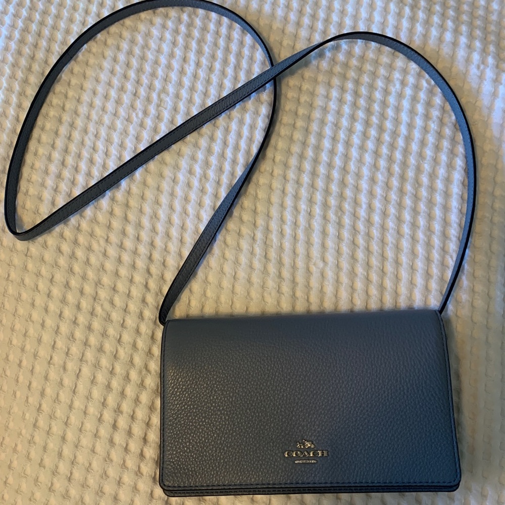 Coach cross body purse